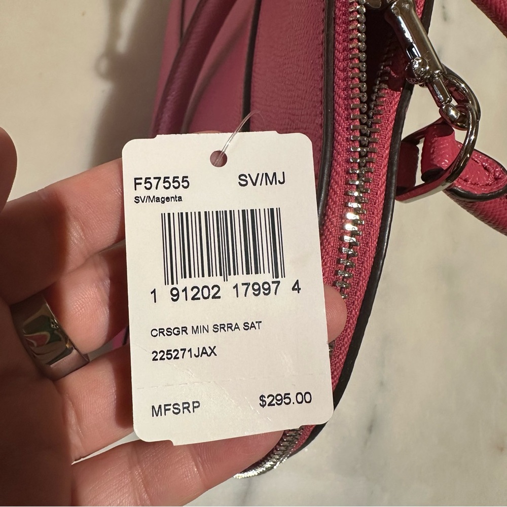 MINI SIERRA SATCHEL IN CROSSGRAIN LEATHER (COACH F57555) - Picture 6 of 7